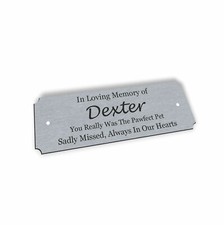 Engraved Memorial Plaque Sign