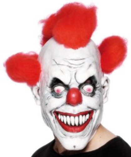 Clown mask deluxe adults - mask,