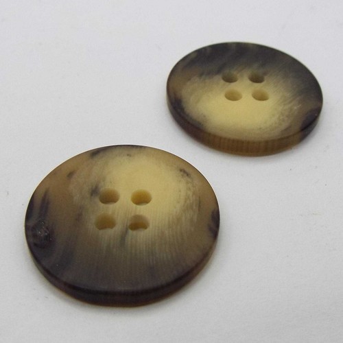 Buttons black grey beige ecru - black,