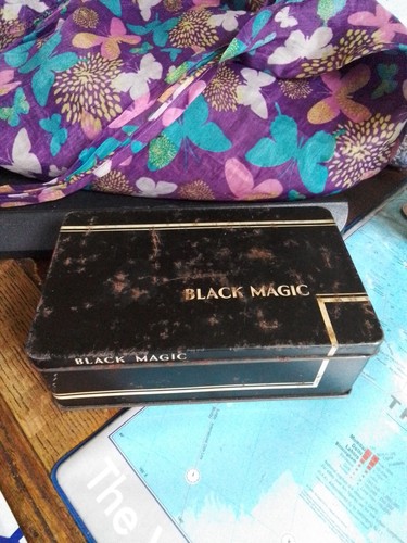 Vintage black magic chocolate - black,