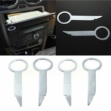 4x Car Radio Stereo Removal Release Keys Tool Car Interior Accessories Universal