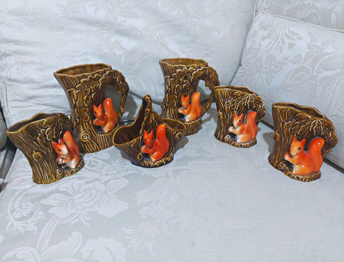 Sylvac painted ceramic - sylvac,