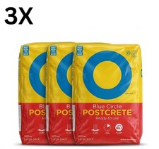 3 x 20kg Blue Circle Postcrete