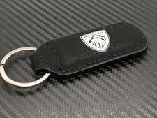 Peugeot Faux Leather Keyring