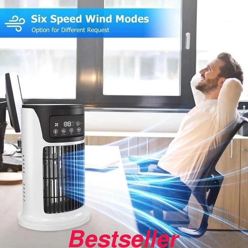 Speeds portable air cooler - 6-speeds,