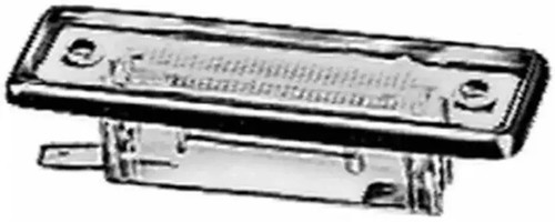 License plate lamp left c5w - plate,