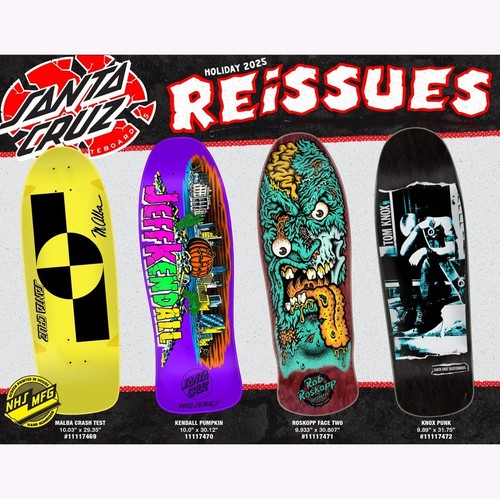 Santa cruz reissue deck - cruz,