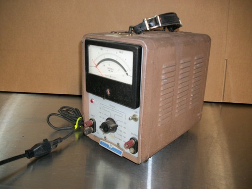 400h vacuum tube - hp, voltmeter