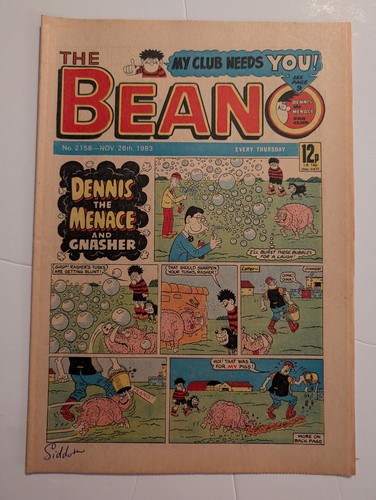 Beano comic 2158 november - 2158,,