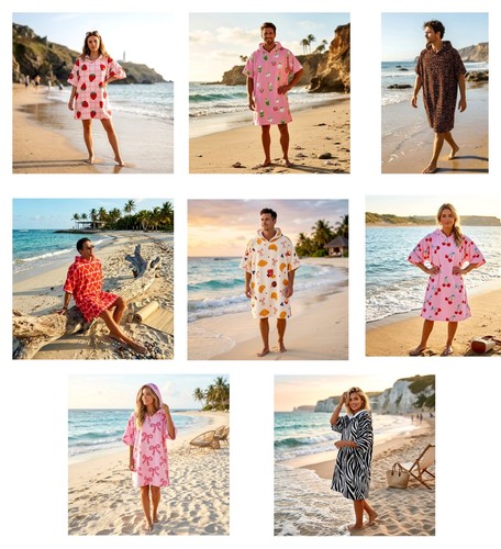 Printed adult beach - printed,
