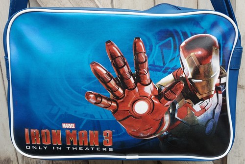 Iron man vinyl bag satchel - man, bag/satchel