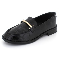 Women Loafers Front Buckle