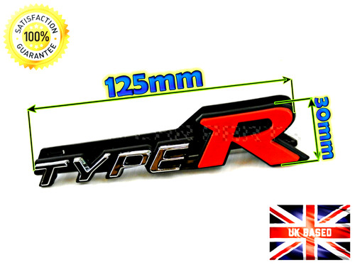 For honda type chrome red - type,