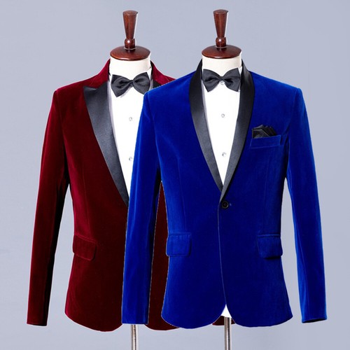 Mens velvet suit - velvet, jacket