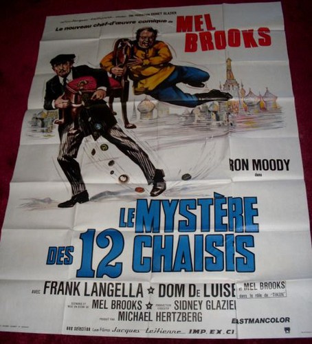 Cinema poster twelve chairs - cinema,