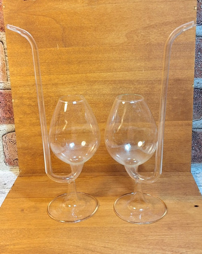 Hand blown glass port - hand,