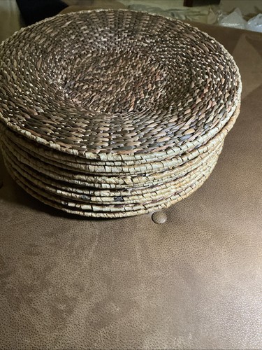 Charger plates woven - charger,