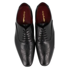 Mens Loake Gunny UK 8 F Black