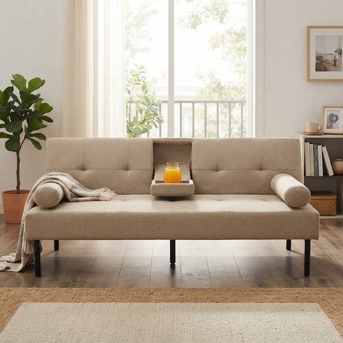 Beige seater convertible - beige,