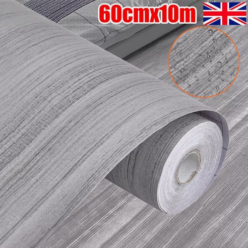 10m lino grey wood - grey, effect