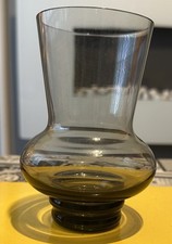 Vintage Smoked Glass Dartington Vase