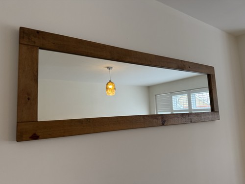 Next hartford wall mirror oak - hartford,