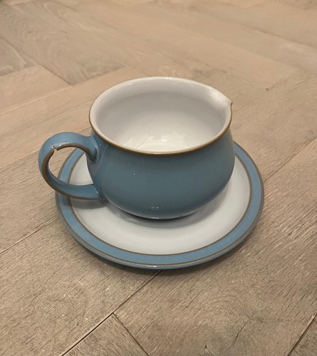 Denby colonial blue gravy - colonial, boat