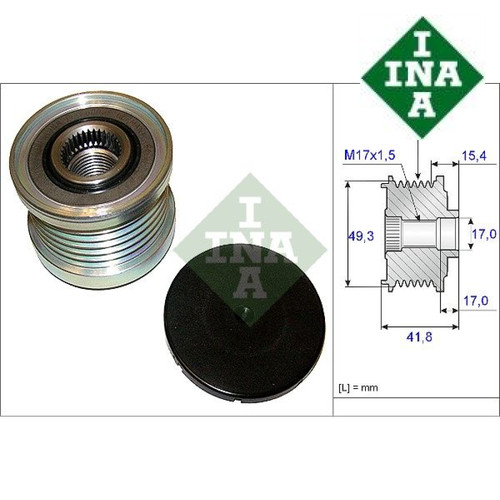 Alternator freewheel clutch - freewheel,