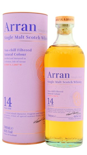 Arran single malt scotch - -,