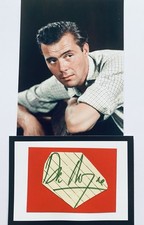 Dirk Bogarde English Actor ,1921 - 1999 , Original 10 x 8 Signature Piece