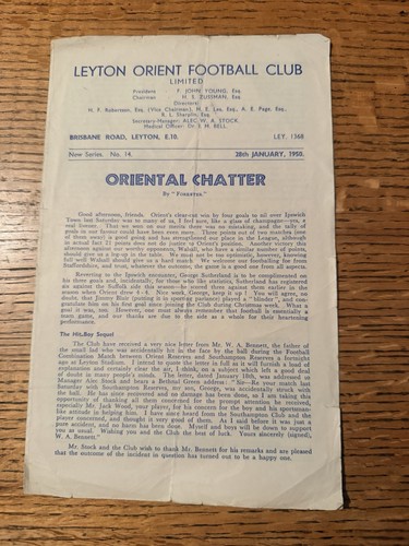 Leyton orient walsall - leyton,