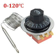 Universal Car Capillary Thermostat Cooling Radiator Fan Control Switch 0-120??