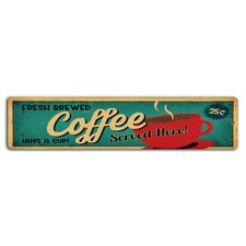 Fresh Brewed Coffee Served