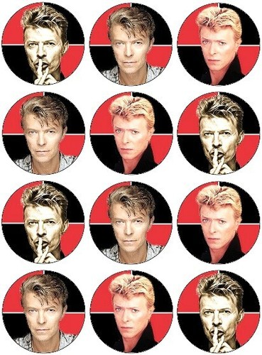 David bowie cake toppers - 24,