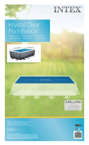 Intex 18ft 9ft solar - 18ft, cover