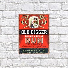 Old Digger Rum, Retro tin