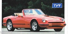 TVR 3000S / 3000 S SPEC SHEET