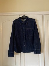 COS Denim Shirt Indigo Blue