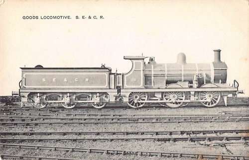 Postcard c railway - e,