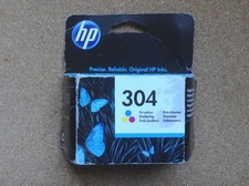 Genuine HP 304 Tri-Colour Ink