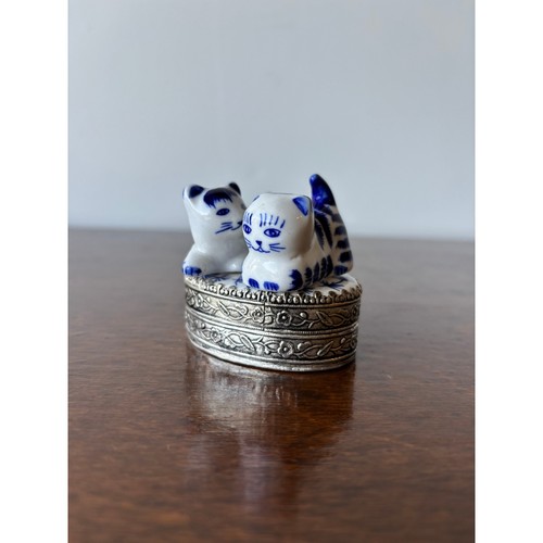 Vintage blue white porcelain - vintage,