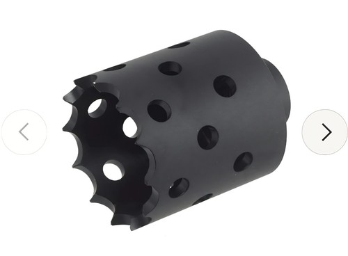 Airsoft flash hider muzzle - airsoft,
