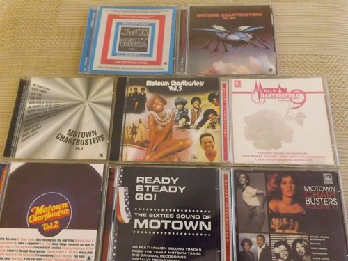 Motown chartbusters cds - motown,