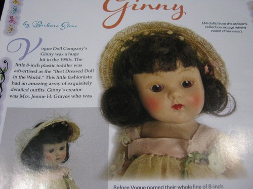 Vogue with ginny doll - in,