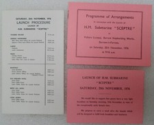 1976 H.M. Submarine 'SCEPTRE'
