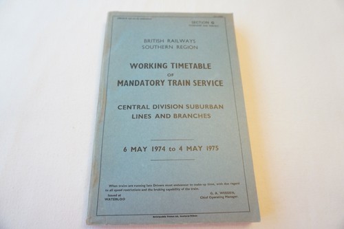 1974 southern region railway - 1974,