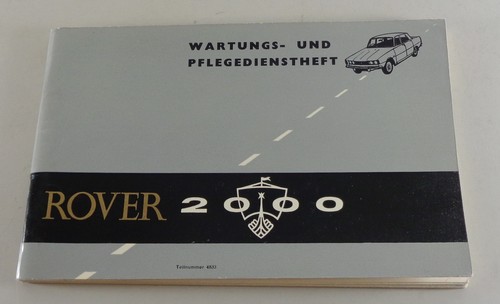 Maintenance manual rover - maintenance,