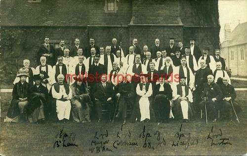 Real photo postcard group - photo,