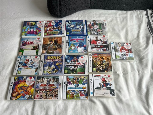 Nintendo 2ds with games - with, 17
