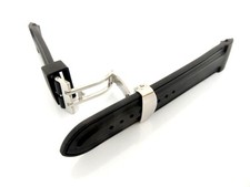 20mm Soft Silicone Diver Strap - Curved Lugs - 100% Waterproof Deployment Clasp